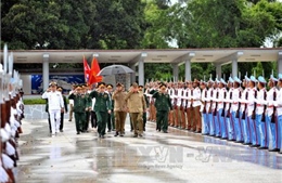 Đoàn đại biểu quân sự cấp cao Việt Nam thăm chính thức Cuba 